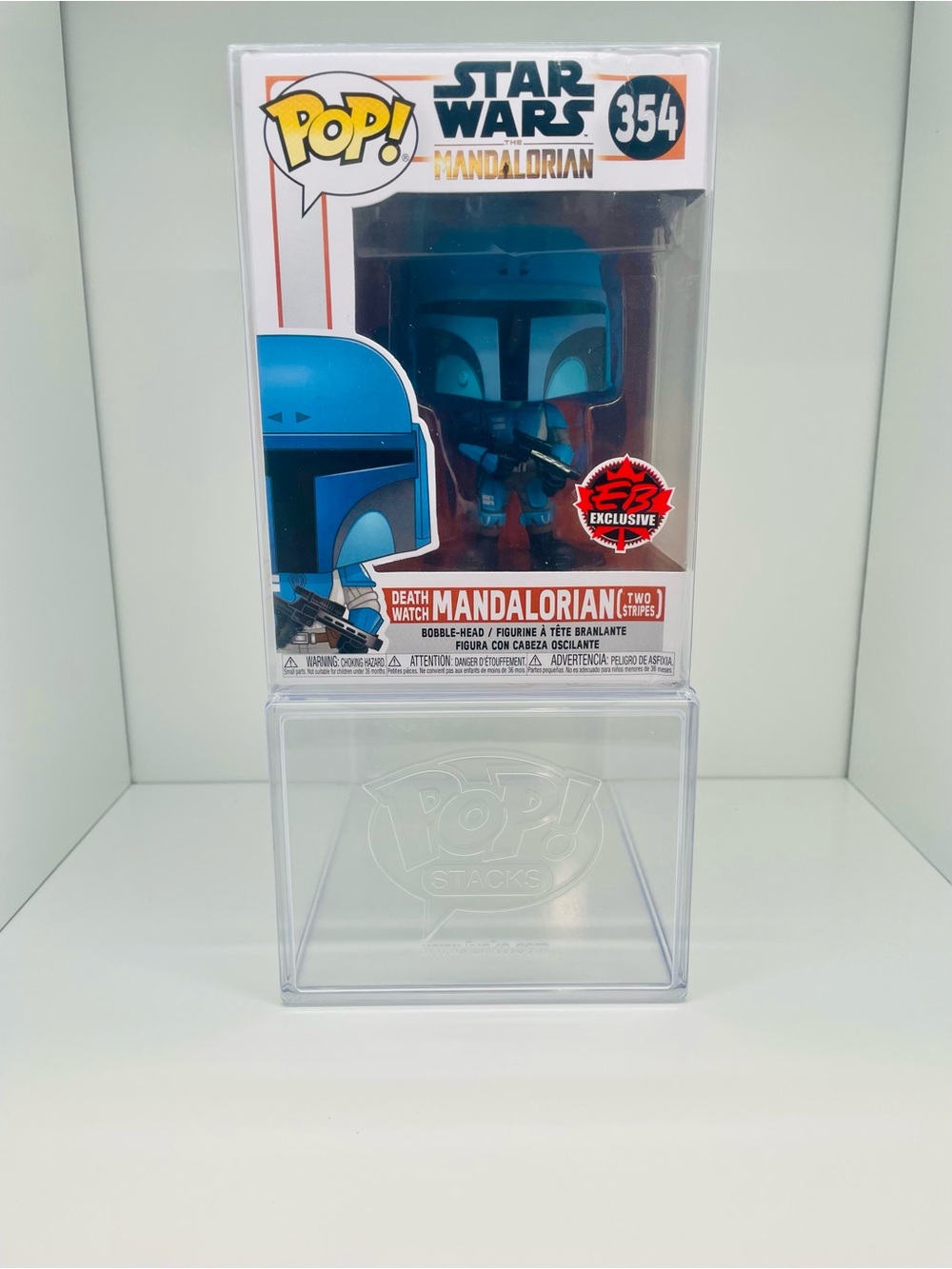 #354 Funko POP! Mandalorian Death Watch (Slight Damage) - EB Games EXCLUSIVE